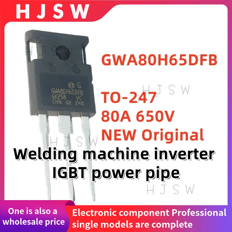 10 X STGW80H65DFB TO-247 – IGBT 80A 650V, Nuovi In Magazzino
