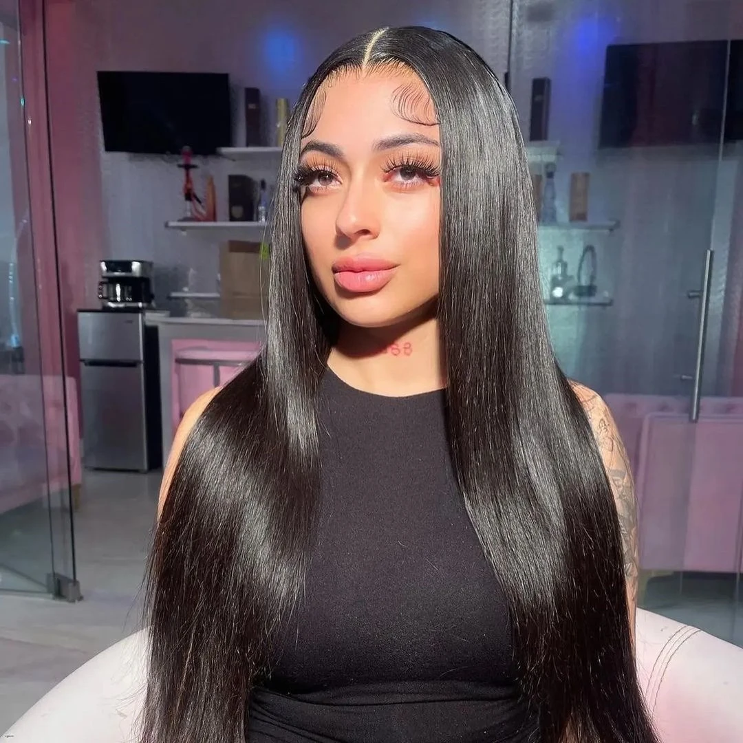 

13x4 Straight Human Hair Lace Wigs 13x6 Transparent Lace Frontal Wig Pre Plucked 30 Inch 360 Full Lace Human Hair Wigs For Women