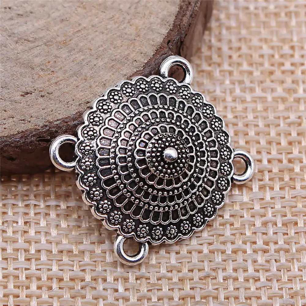 

Car Pendant Body Chain Waist Chain Connector Jewelry Making 21x22mm 10pcs