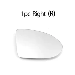 Heated Rearview Mirror Glass for Volkswagen Passat and Arteon Series (1pc Right)