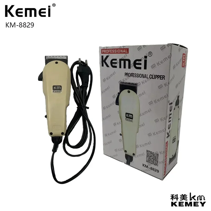 Kemei/Kemei Barber Clipper KM-8829 AC High Power Plug and Play Hair Clipper Cross-border Oil Head