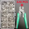 320pcs With Pliers