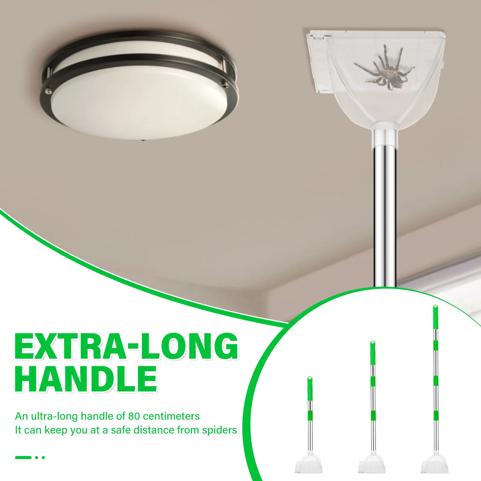 Stainless Steel Pest Catcher Net Tool for Indoor Outdoor Use