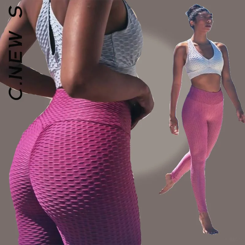 We.Fine Anti Cellulite Seamless Leggins Butt Crack Booty Leggings Women  Push Up High Waist Lift Yoga Pants Fitness Tights - AliExpress