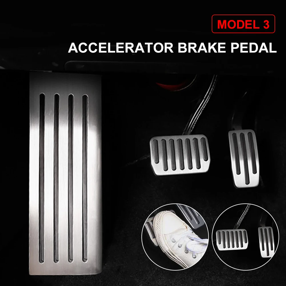 Xiadanle Anti-slip Foot Pedal For Tesla Model3 And Modely Al | Envío gratis Xiadanle Anti-slip Foot Pedal For Tesla Model3 And Modely Al | Envío gratis