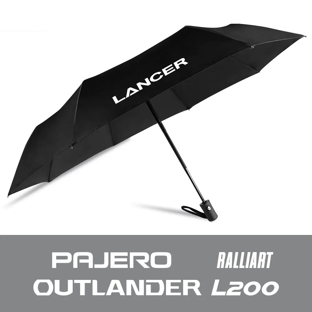 Car Model Umbrella For Mitsubishi Lancer Outlander Pajero L200 Ralliart Asx Lancer EX Triton Delica Colt Auto Accessories