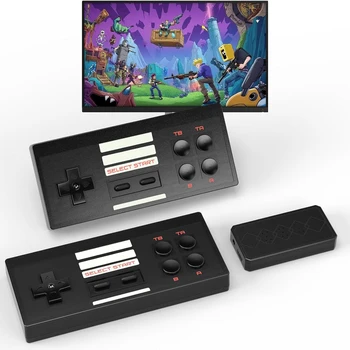 Retro Gaming Console, Wireless Video Game System, Built-in 620 Games Dual-Player Mode Console with 2 Controllers, Holiday Gift 1