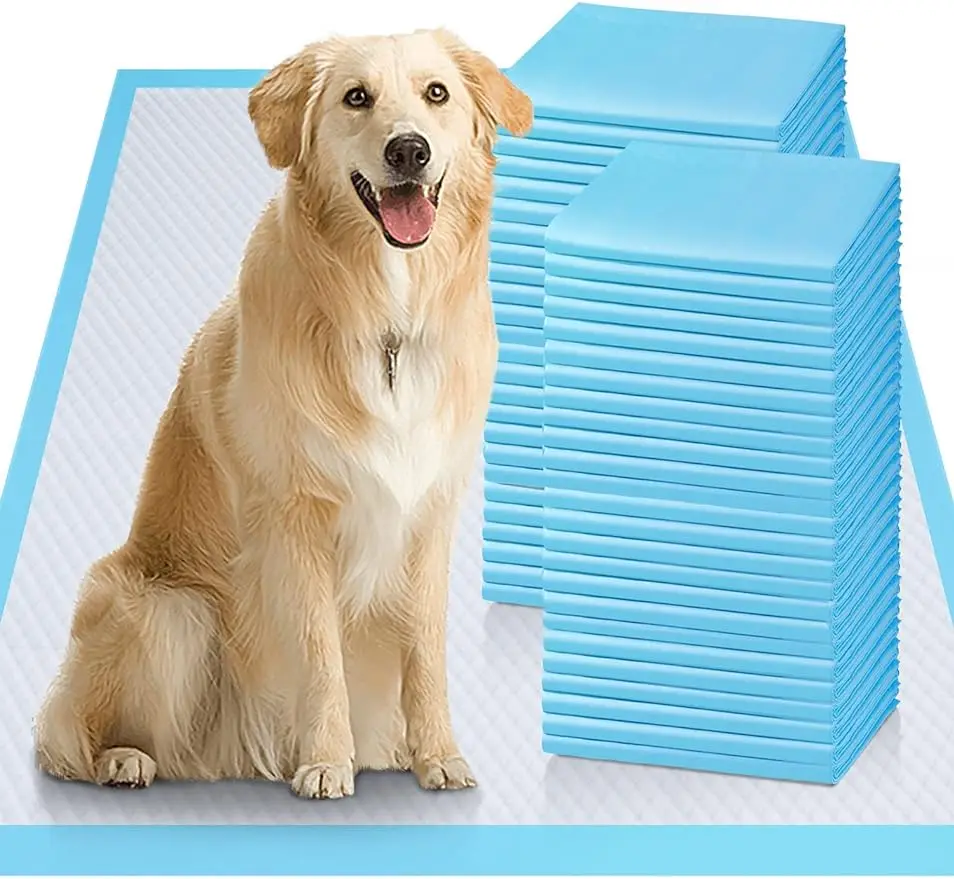 

Ultra Absorbent Dog Pee Pads Extra Large Leak-Proof Odor-Control Puppy Training Pads Quick Dry Pee Pads for Dogs Cats Pets