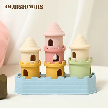 Silicone Castle Baby Photo Blocks 1