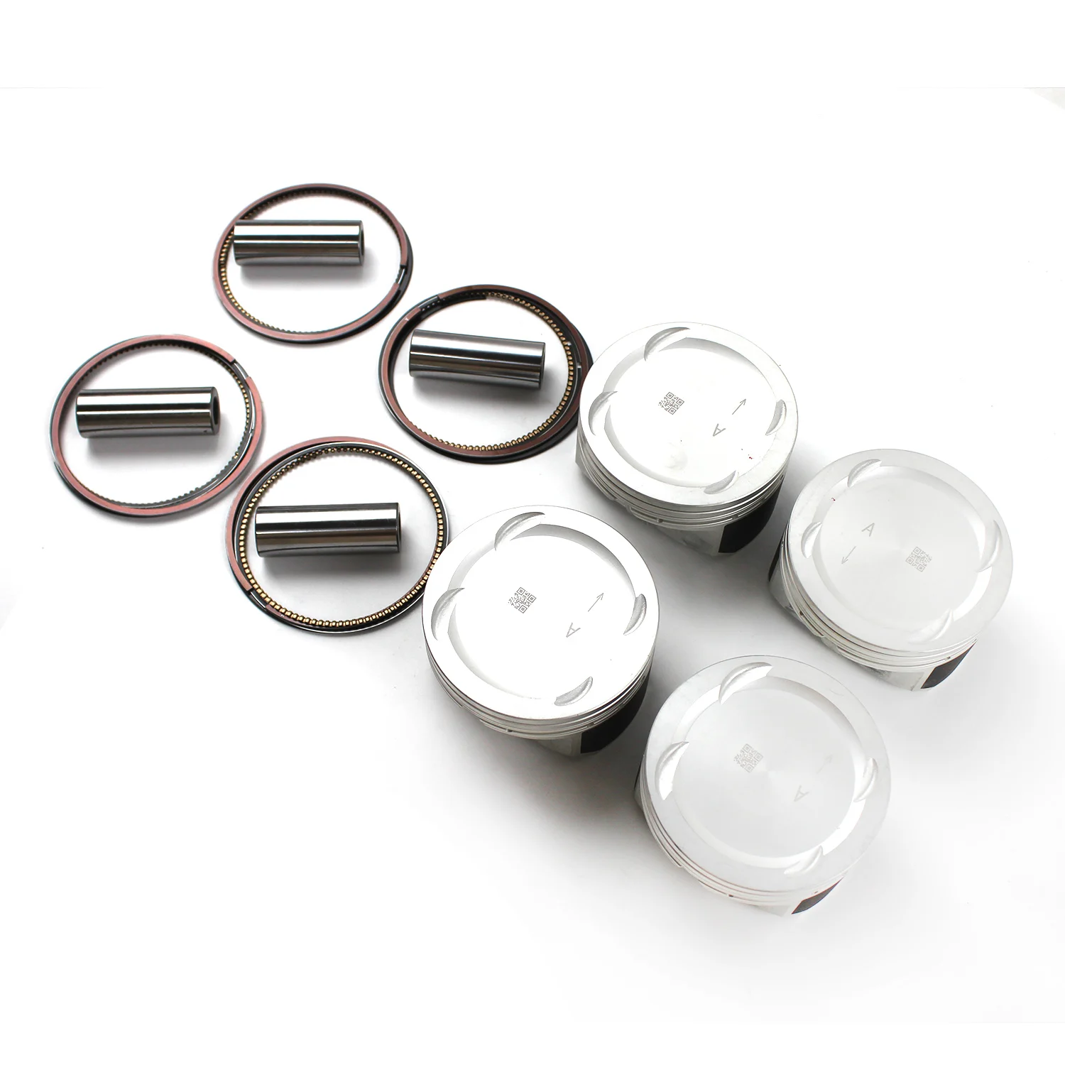 Engine Pistons Rings Set For 2007&ndash; Hyundai Kia Sonata Sorento G4KE 2.4L 23410-2G200 234102G200 Car Replacement Parts