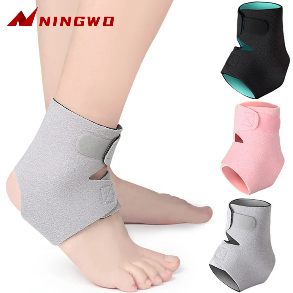 

1PC Ankle Support Brace Sleeves,Ankle Brace Stabilizers with Adjustable Wraps,Breathable Ankle Bandages Protectors Guards