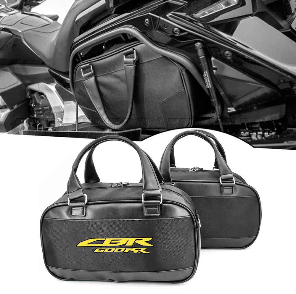 

For Honda CBR600 CBR 600 RR 600RR 2020 2021 2022 Motorcycle Trunk Saddlebag Saddle bags Liner Set Inner Bag Side Case