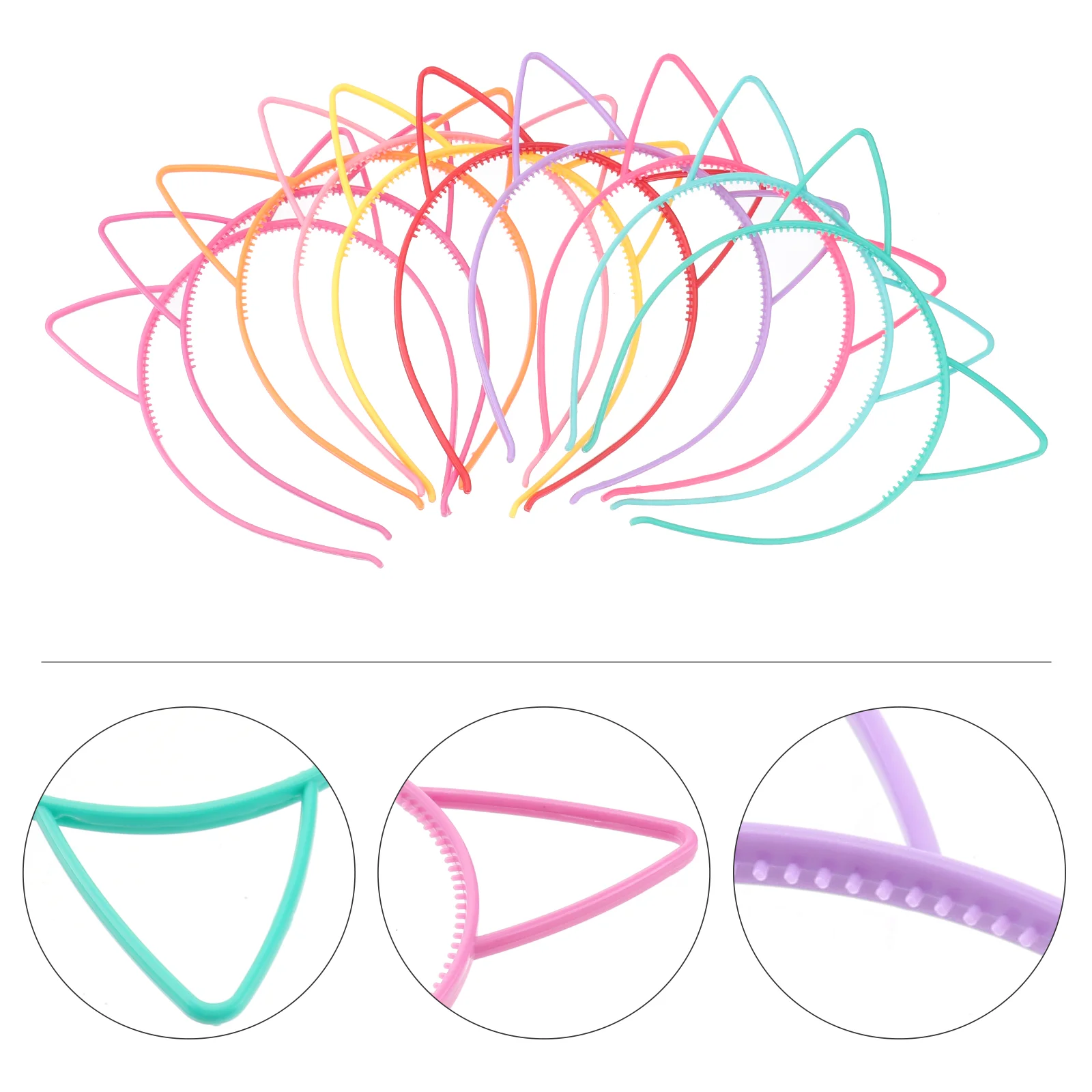 

10 Pcs Hair Band Headband for Washing Cute Headbands Makeup Girls Ear Hoop Women Halloween Clothing