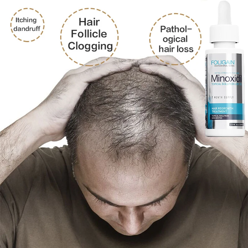 MlN0XlDL Hair Rapid Growth Spray for Men's Body and Chest and Eyebrows and Beard Thick Hair Treatment Loss Product 50ml