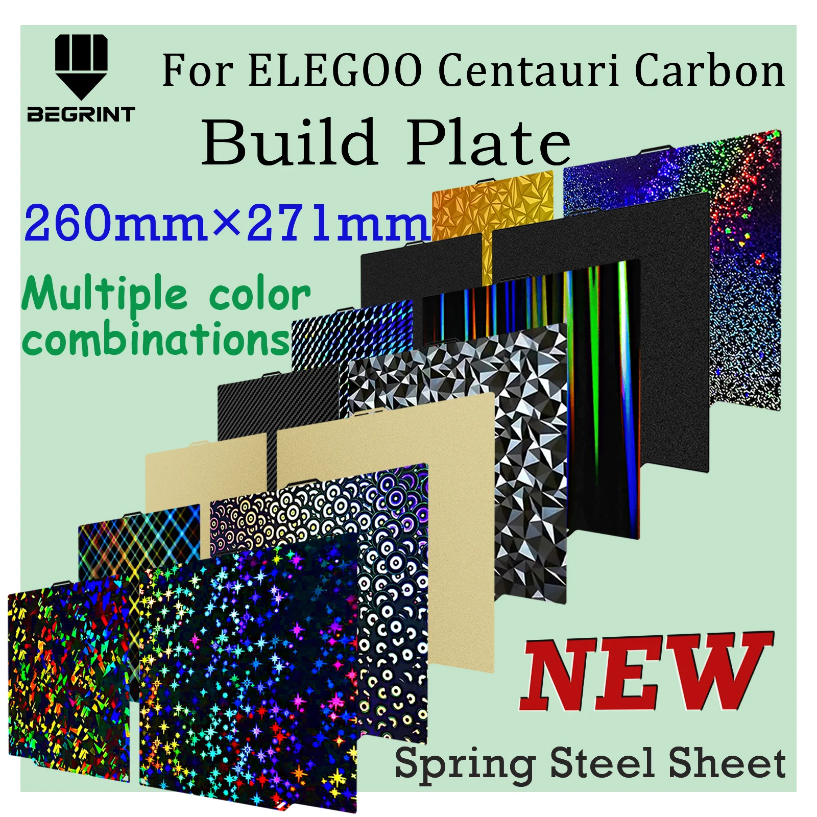 Durable Textured Carbon Fiber Build Plate