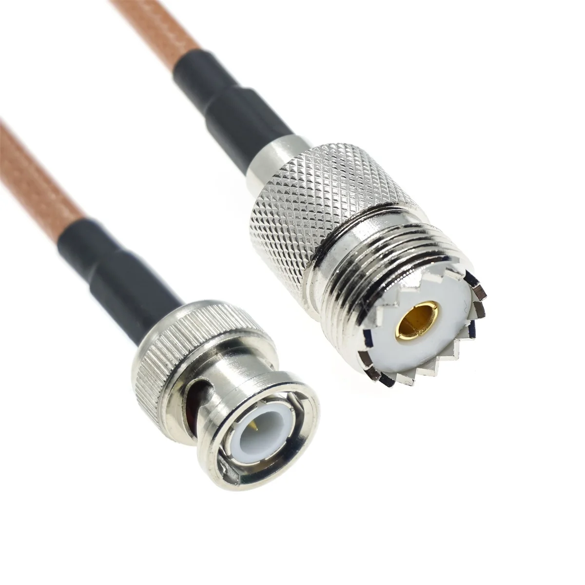 

RG142 BNC Male To UHF Female SO239 Double Shield Jumper Coax Cable