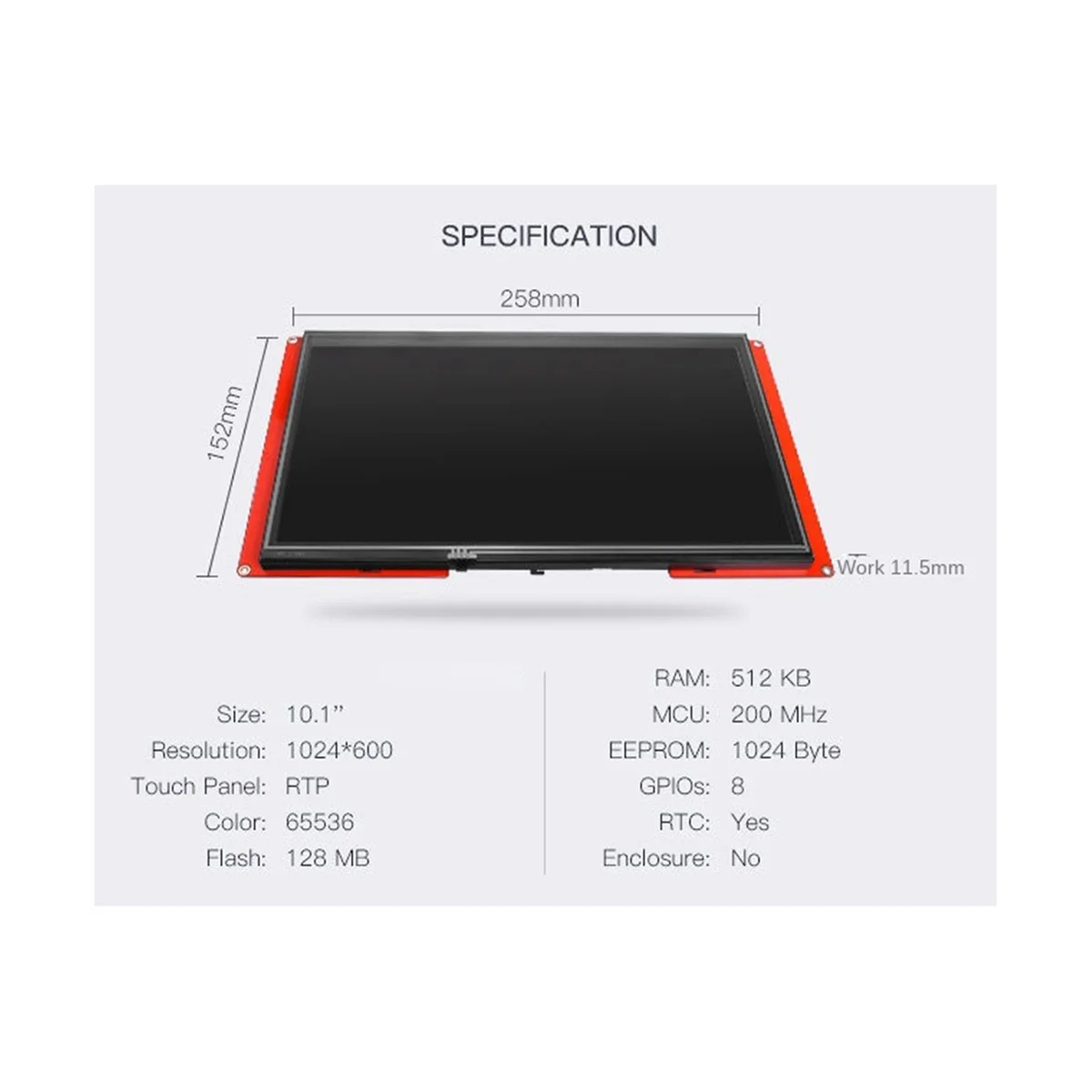 HMI LCD ġ ÷ NX1060P101-011R-I, ΰ- ̽, HMI  ÷,  ø, 10.1 ġ