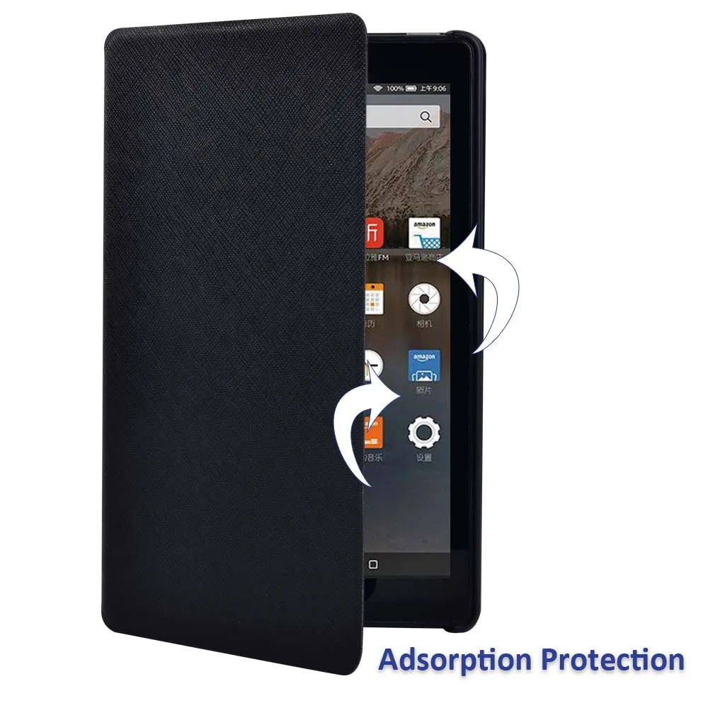 Tablet para Amazon Fogo Amazon Fogo hd Amazon Fogo hd 10 Anti-queda Suporte de Couro Capa Protetora Mais Stylus Case - Imagem 5