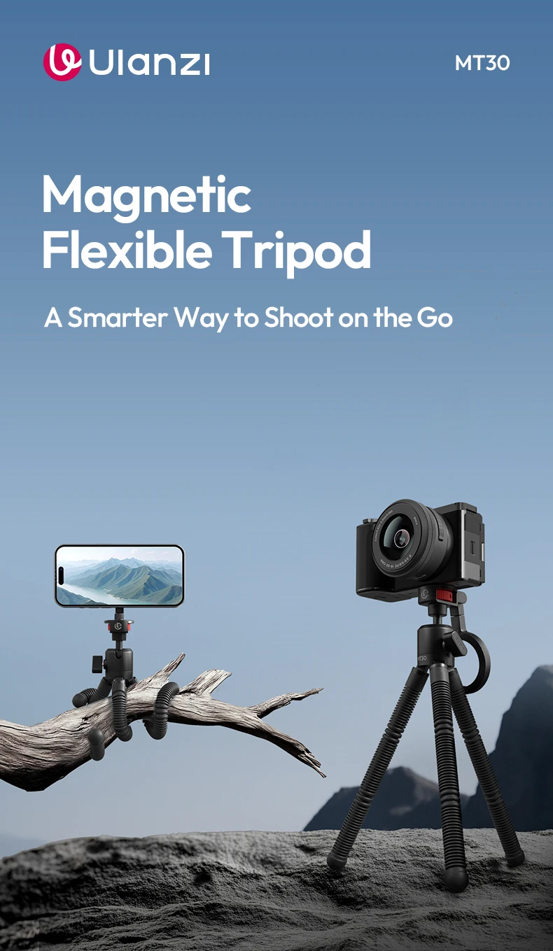 Magnetic Flexible Tripod Octopus Tripod for iPhone 16 15 14 13 Camera for Gopro