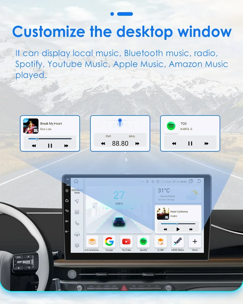 Hizpo 2Din 7-Zoll Android Autoradio für Audi A4 2002 - 2007 S4 RS4 B6 B7 B8 UIS7862 4G BT RDS DSP GPS-Navigation Auto CarPlay – Detail 19