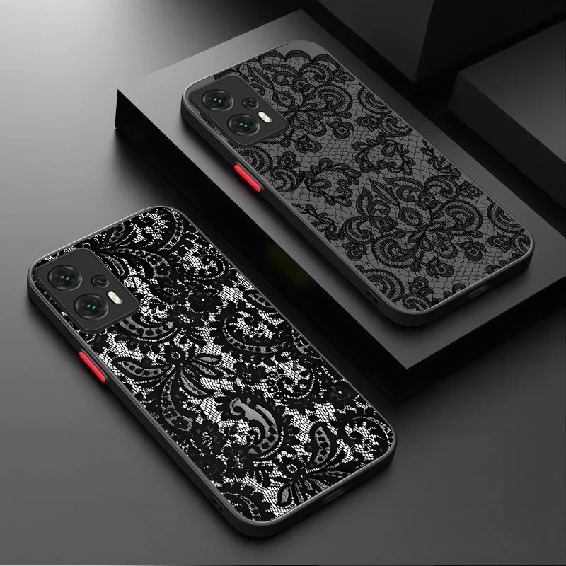 Elegant Vintage Lace Floral Design Phone Case