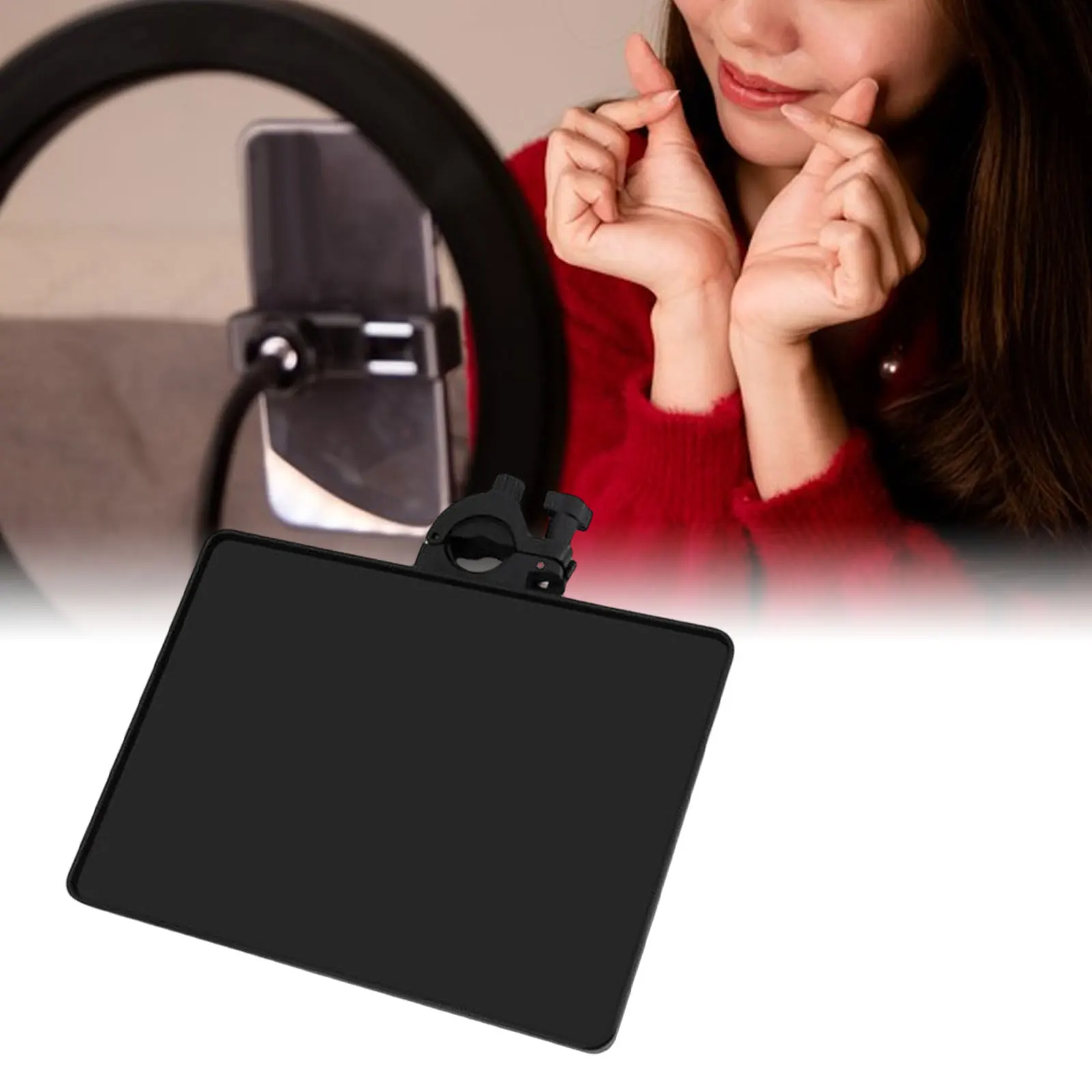 Sound Card Tray Stable Bracket Microphone Stand Tray Universal Mic Stand Holder Clamp Clamp On Shelf for Recording Tripod microphone stand