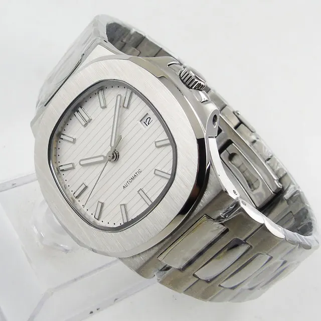 BLIGER 41mm Orologio Da Uomo Automatico Con Zaffiro Blu - Foto 4