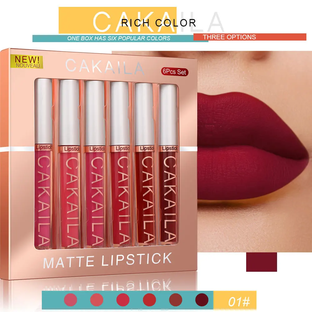 Liquid Matte Lipstick Waterproof combo of 4 (Upto12 Hrs Stay