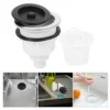 Hair Receiver Shampoo Bed Accessories Bathroom Drain Stopper Stainless Steel Cleaning Bowl Strainer 1