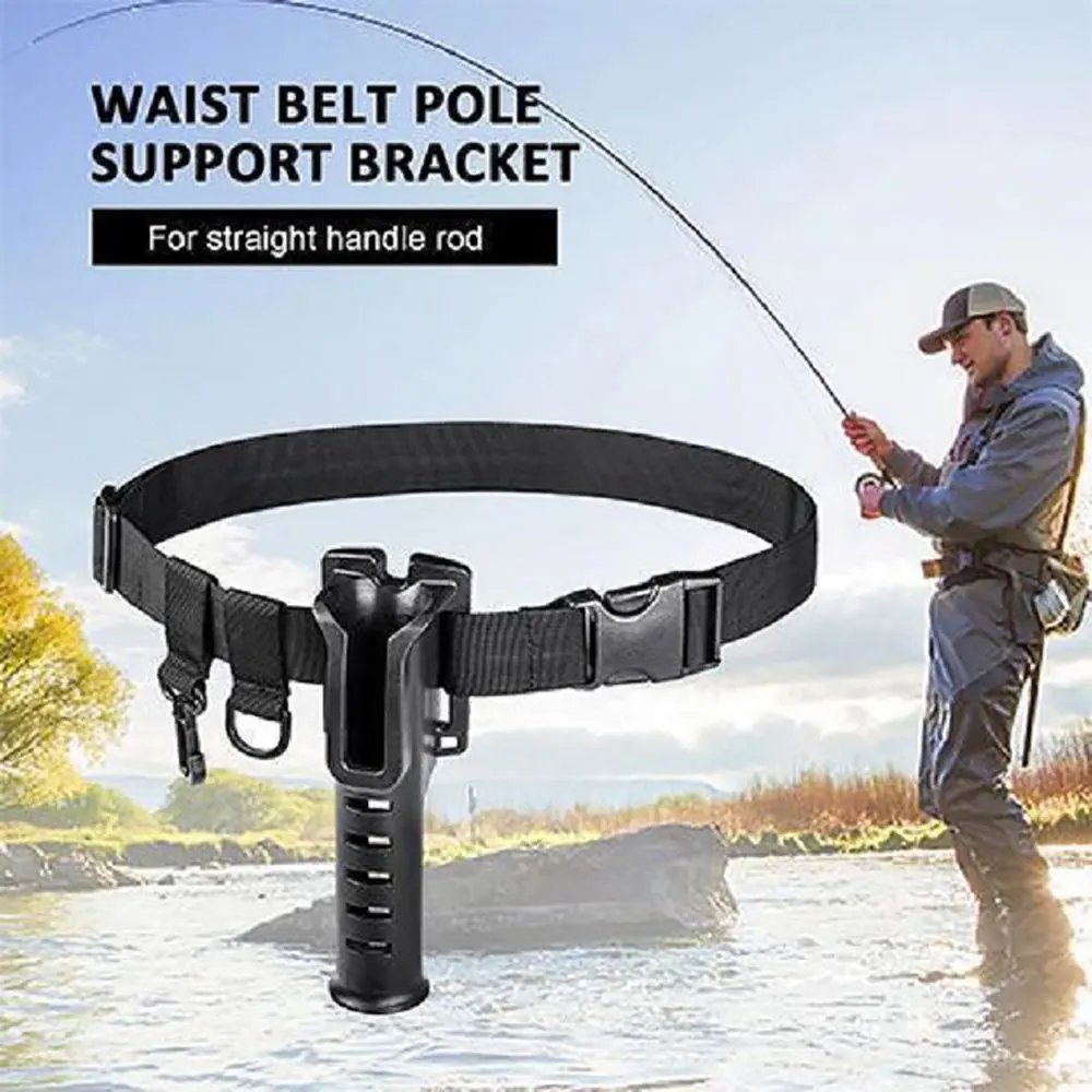 AS Rod Holder Lure Fishing Belt Inserter Gimbal Fighting Waist Support  Stand Up Adjustable Strap Fishing Stand Assist Tackle - AliExpress
