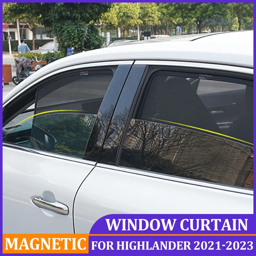 Durdiiy Car Side Window Shades, 4PCS Car Window Sunshades For UV
