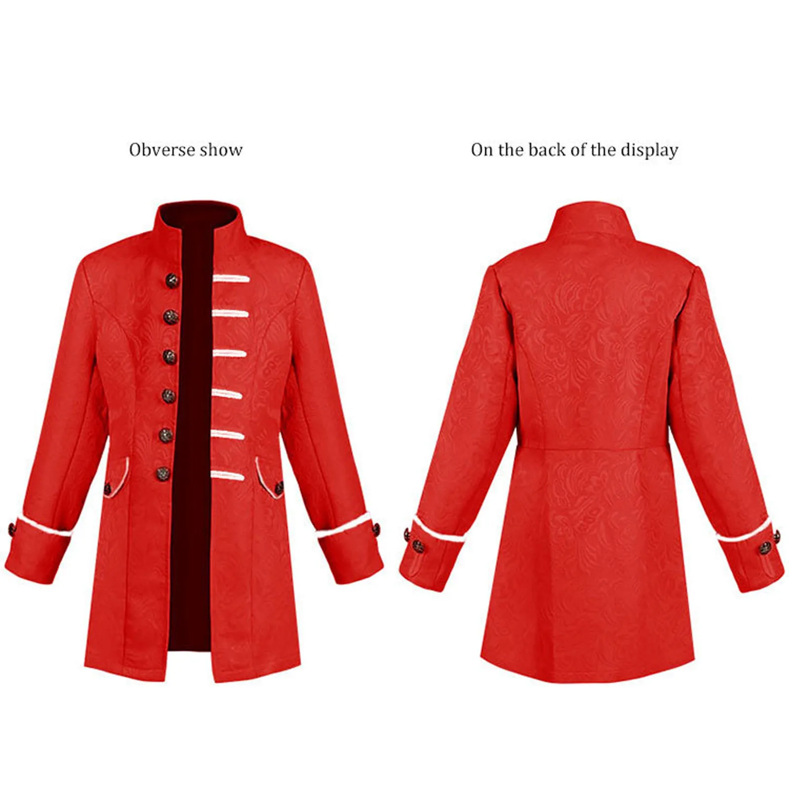 Gótico vitoriano fraque jaqueta menino steampunk medieval cosplay traje  masculino pirata viking renascentista formal smoking casacos - AliExpress, image size:1600x1600