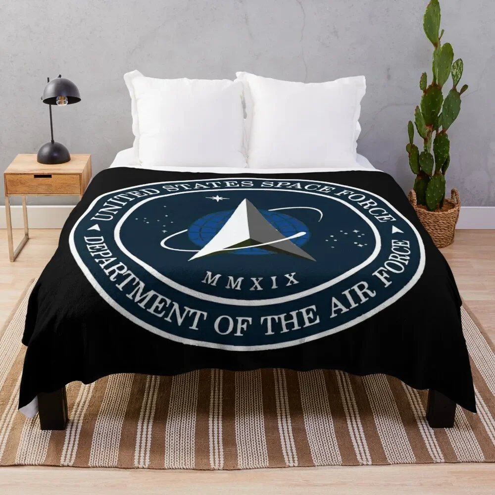Фото Space Force Insignia, от официального герба СССР, покрывало с логотипом, роскошные покрывала, полярные одеяла №1