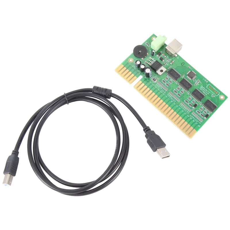

Игровой контроллер для ПК для Jamma конвертер PCB с USB аудиокабелем для 28-контактной платы аркадная машина