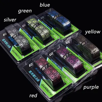 شريط قبضة صيد مضاد للانزلاق ، لفيفة رياضية سميكة فوق مقبض الدراجة لتنس الريشة ومضرب البيسبول ، 2