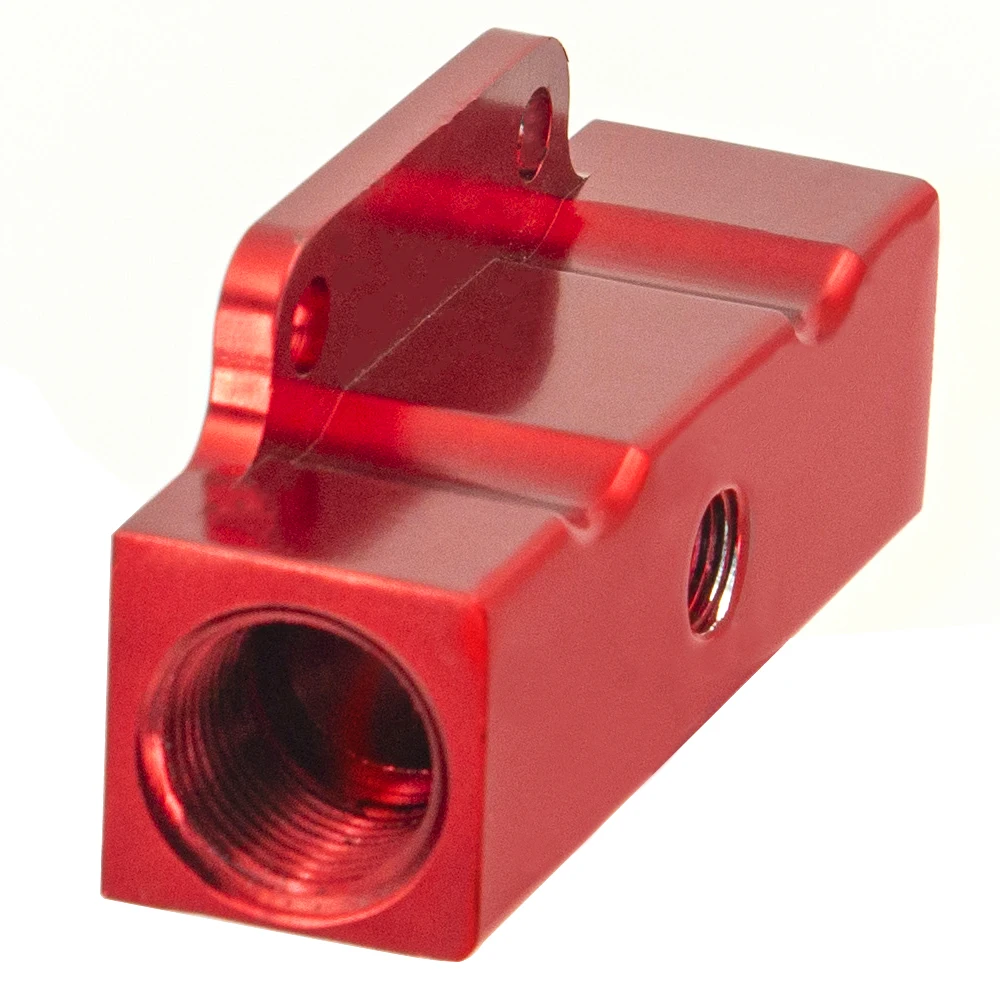 

Универсальный автомобильный встраиваемый топливный фильтр AN8 Port s, заготовка алюминиевого черного/красного цвета, порт NPT 1/8