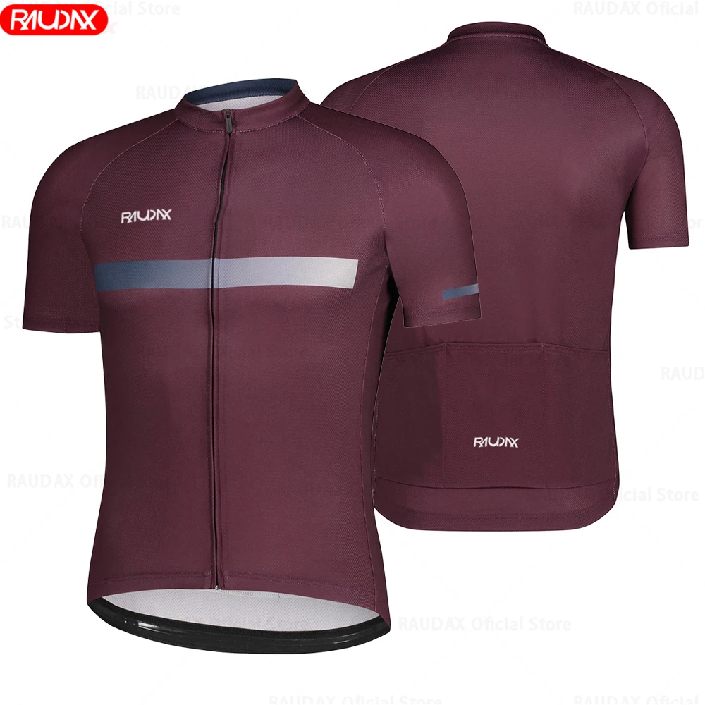 Sports Team Raudax Cycling Jerseys Bicycle Short Sleeve Summer Cycling Clothing Bike Maillot Shirts