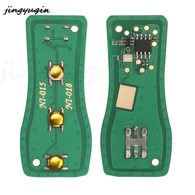 Jingyuqin 315/433MHZ รถรีโมทกุญแจสําหรับ Infiniti/Nissan Frontier Murano Armada Pathfinder Versa Altima Maxima Xterra KBRASTU15 5