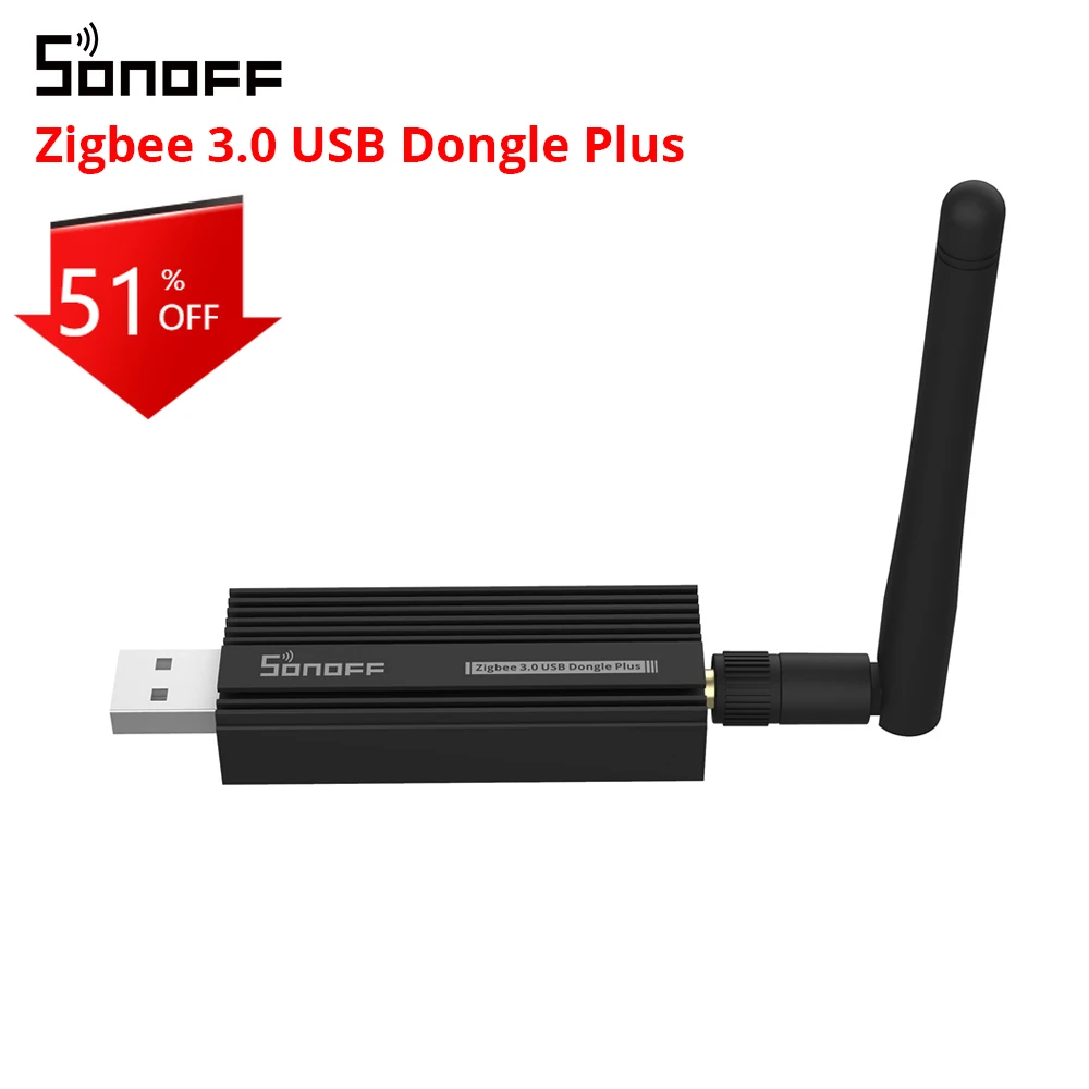 Sonoff ZB Dongle-P Usb-ключ шлюз Zigbee 3 0 Usb поддержка ZHA 2MQTT Alexa Google Home Голосовое управление |