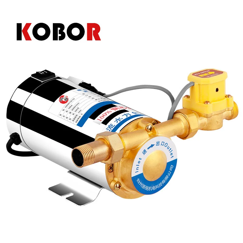 220V/110V Booster ปั๊มครัวเรือน Mute สำหรับแตะน้ำท่ออัตโนมัติ Flow Switch พลังงานแสงอาทิตย์ร้อนเย็นปั๊ม 1