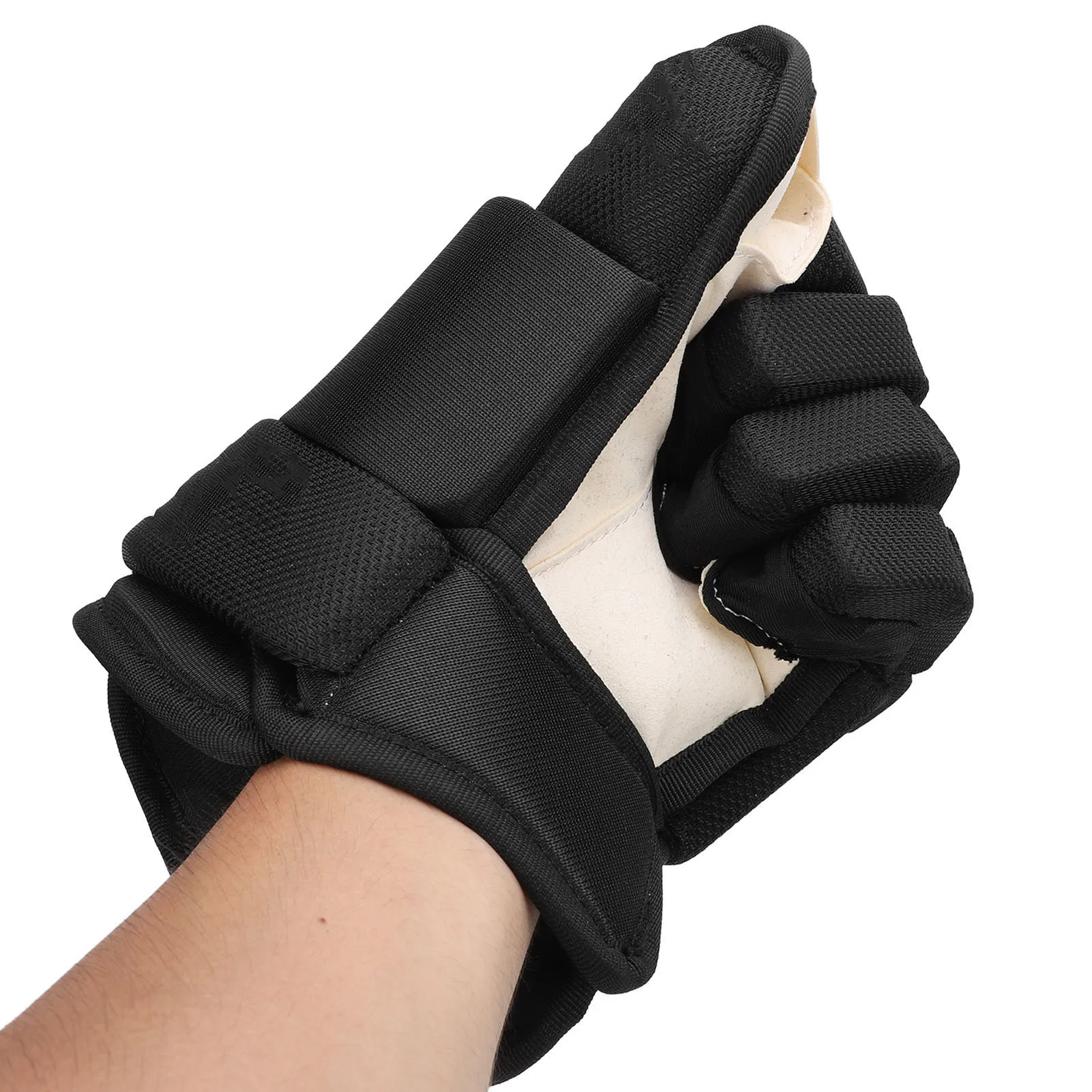Hockey Gloves Breathable Fit Protective Ice Roller Hockey Gloves ice hockey gloves For Players 1 Pair