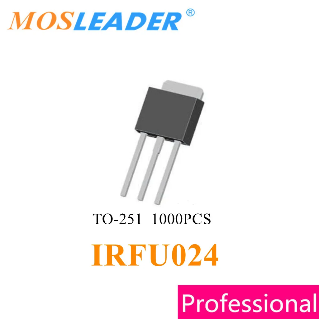 

Mosleader IRFU024 IRFU024N TO251 1000PCS N-Channel Long pins Made in China High quality