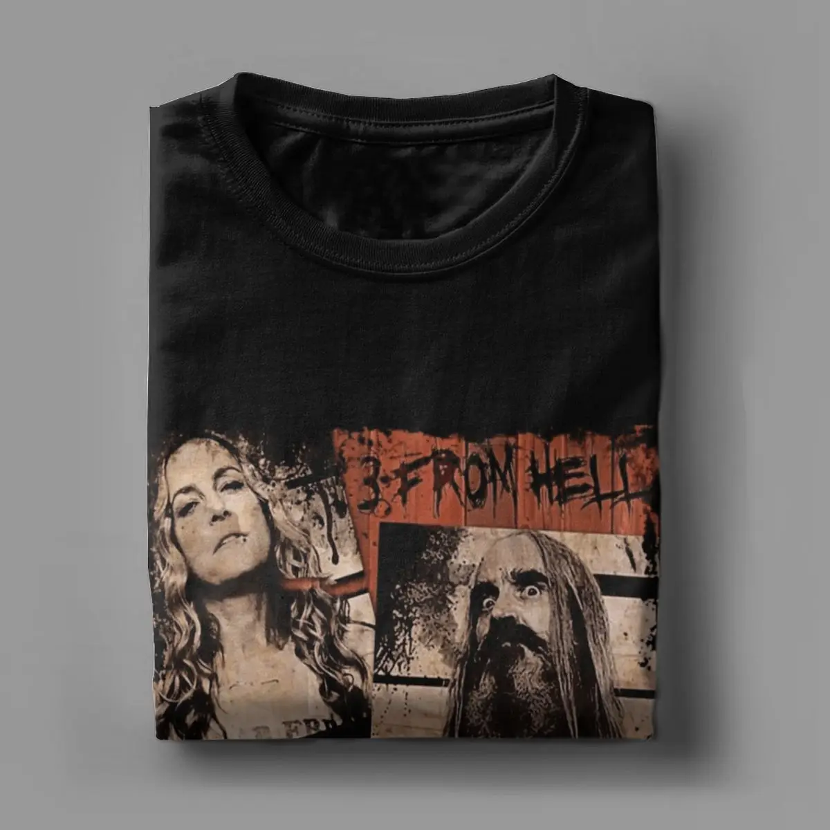 3 From Hell Horror Movie Classic T-Shirt – Otis, Baby, and Captain Spaulding