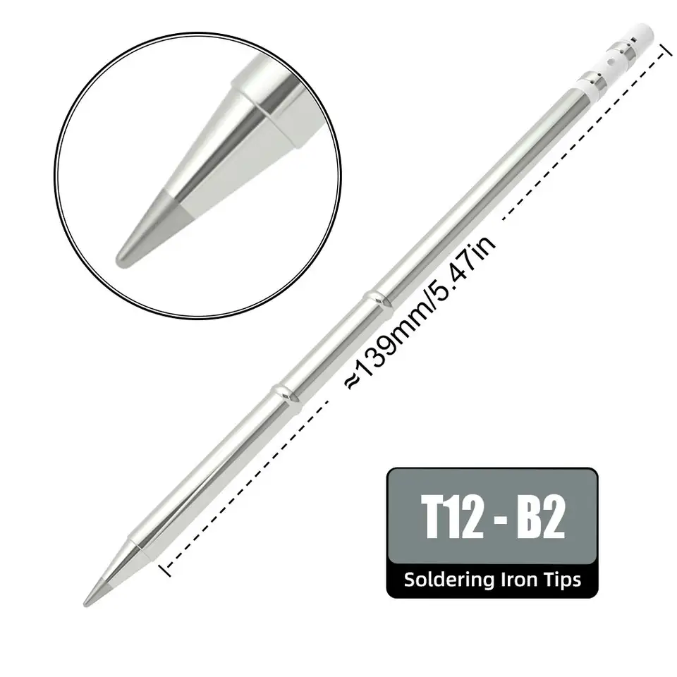 T12 Series Tip for Soldering Iron Replacement Tips Heater Solder Head Weller Electric Welding Equipment Tools Sting Tin Cautin image 14