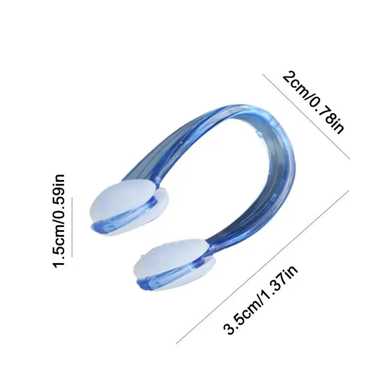Swimming Nose Clips Swimming Nose Clip Nose Protector Soft Silicone Latex Nose Plugs For Kids And Adults 6