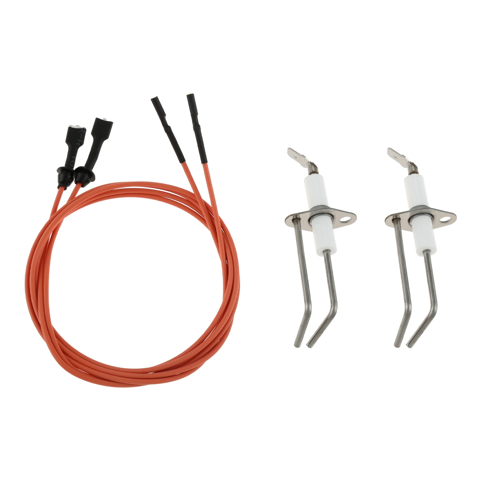 Flame Sensor Igniter Sensing Rod with 31.5" High Temperature Cable Wire Kit 62-24164-01 for RV Furnace/Ovens/Grill Water Heaters