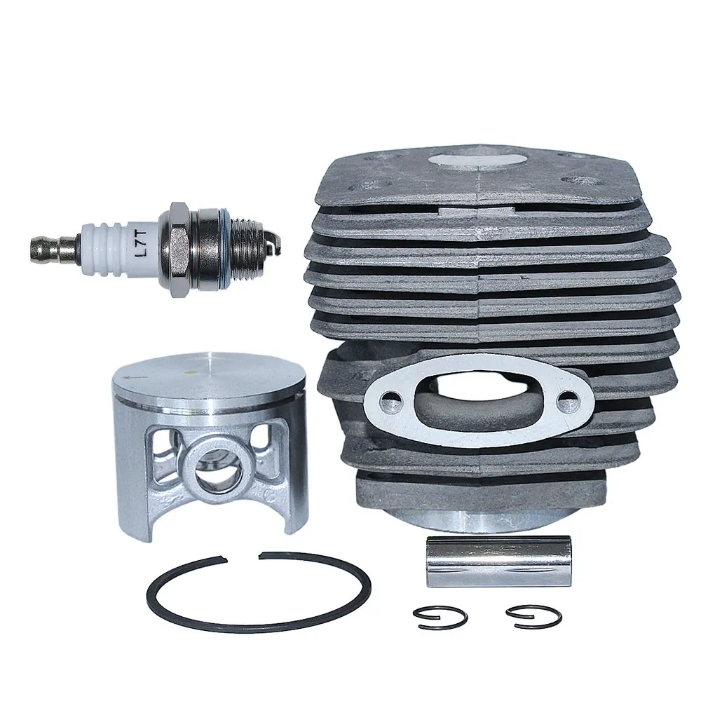 54mm Cylinder Piston For Husqvarna 288XP 181 281 288 Chainsa w Spark Plug Replace 503506301 Garden Tool Parts 2
