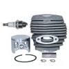 54mm Cylinder Piston For Husqvarna 288XP 181 281 288 Chainsa w Spark Plug Replace 503506301 Garden Tool Parts 2