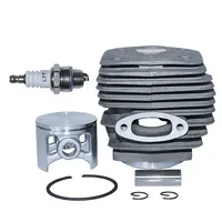 54mm Cylinder Piston For Husqvarna 288XP 181 281 288 Chainsa w Spark Plug Replace 503506301 Garden Tool Parts 2
