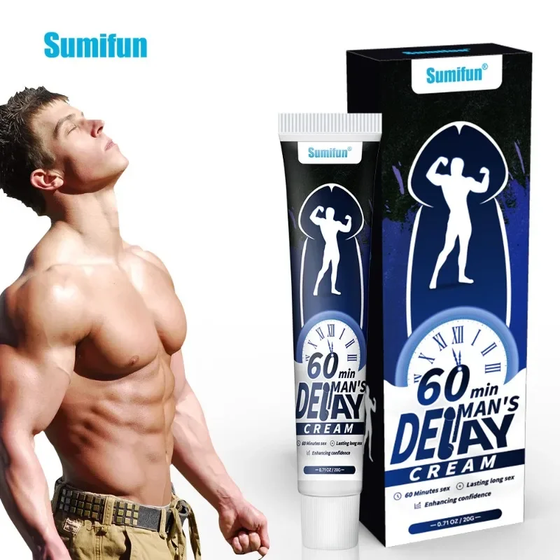 Strong Man Long-last 60 Minutes Sex Time Extend Delay Gel For Men Massage Cream penis Erection Enhanced Retard Adult Products penis enhancement product penis enlargement cream